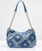 BOLSO JEANS ESTRELLAS