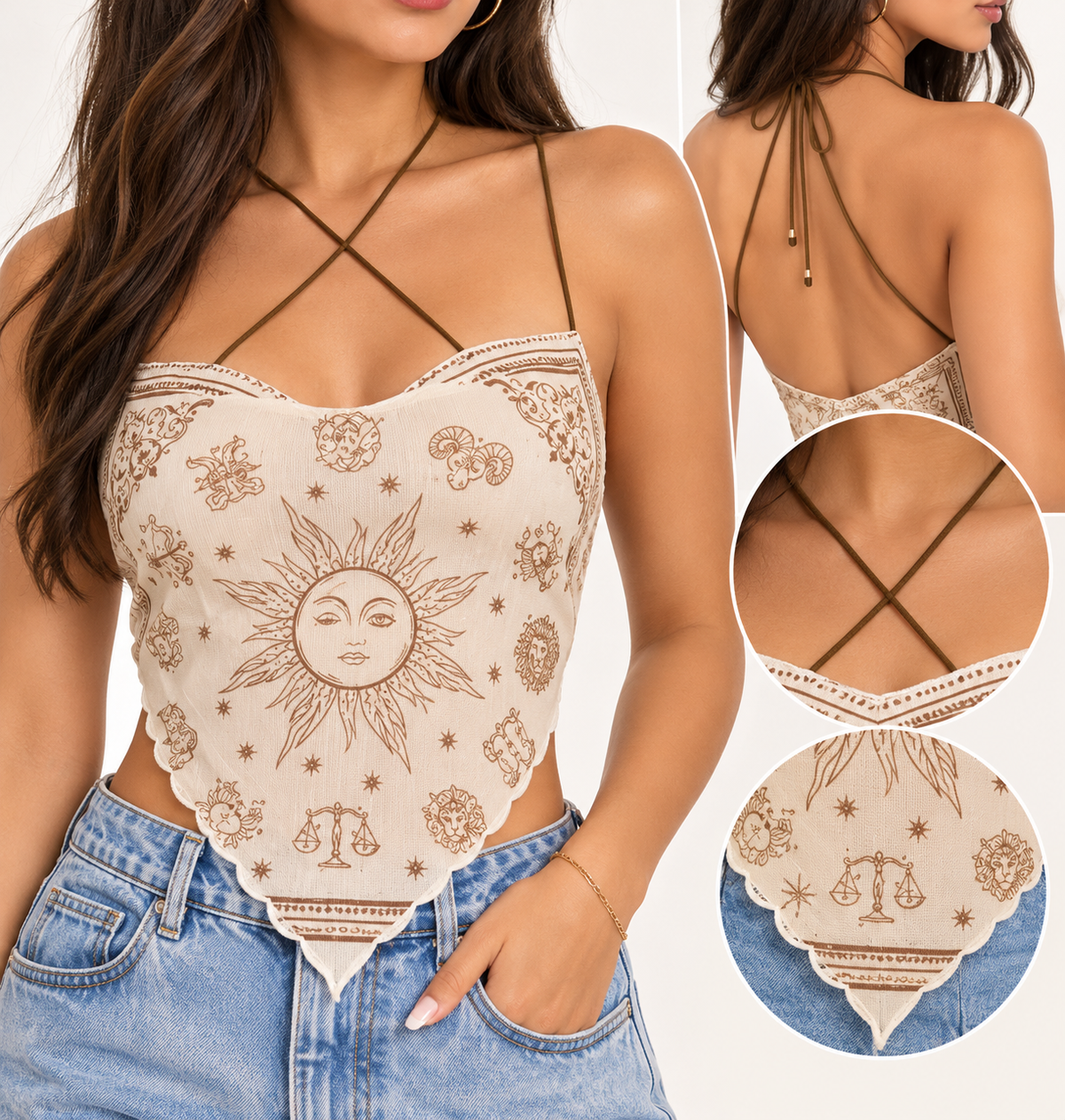 BLUSA PAÑOLETA