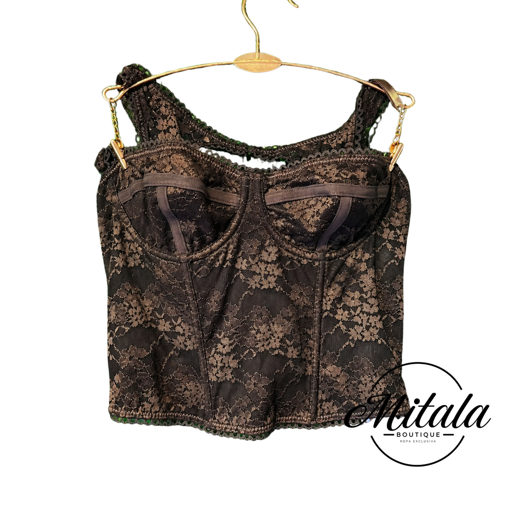CORSET CAFE BLONDA